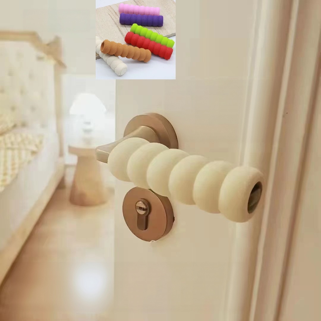 Door Stopper Rubber - Kit com 4 Protetores de Borracha