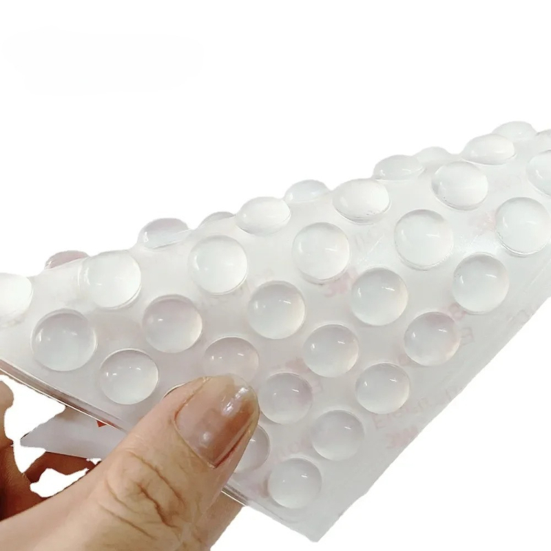 Door Stopper Rubber - 100 pçs auto adesivo porta rolha
