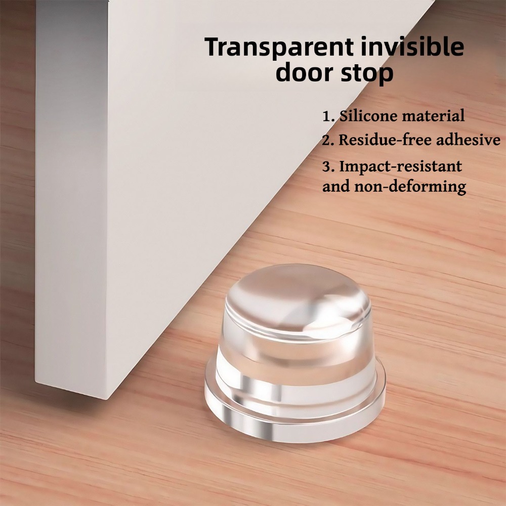Door Stopper Rubber - Rolha de porta de silicone protetor