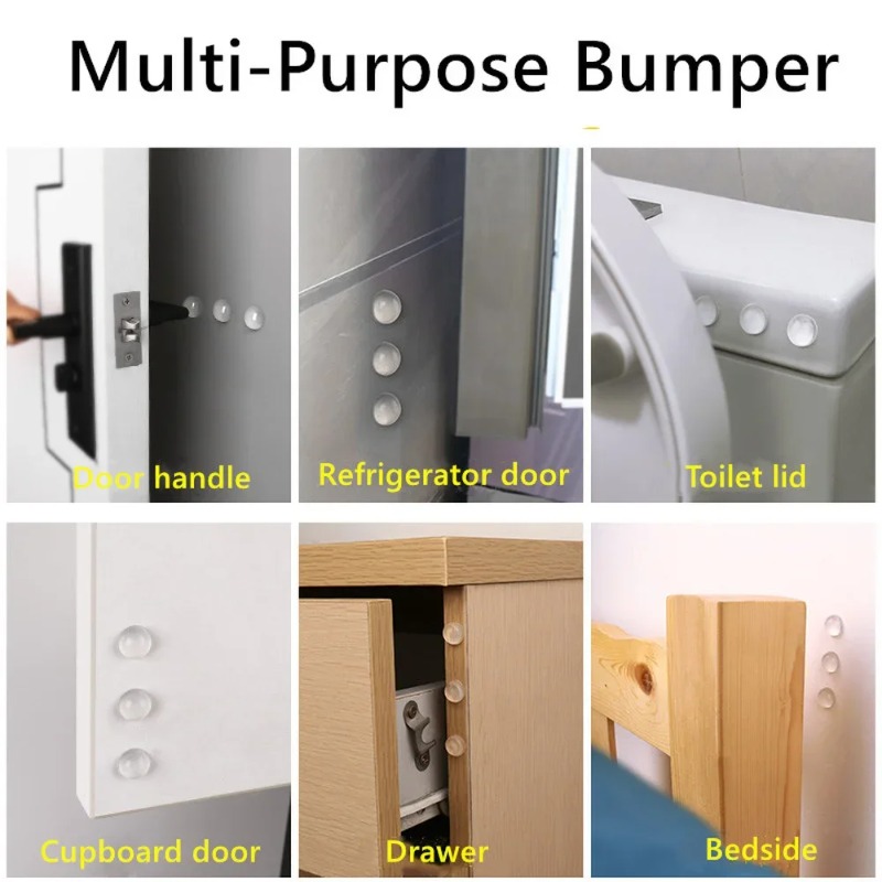100 pçs auto adesivo porta rol - Door Stopper Rubber avaliação e preço