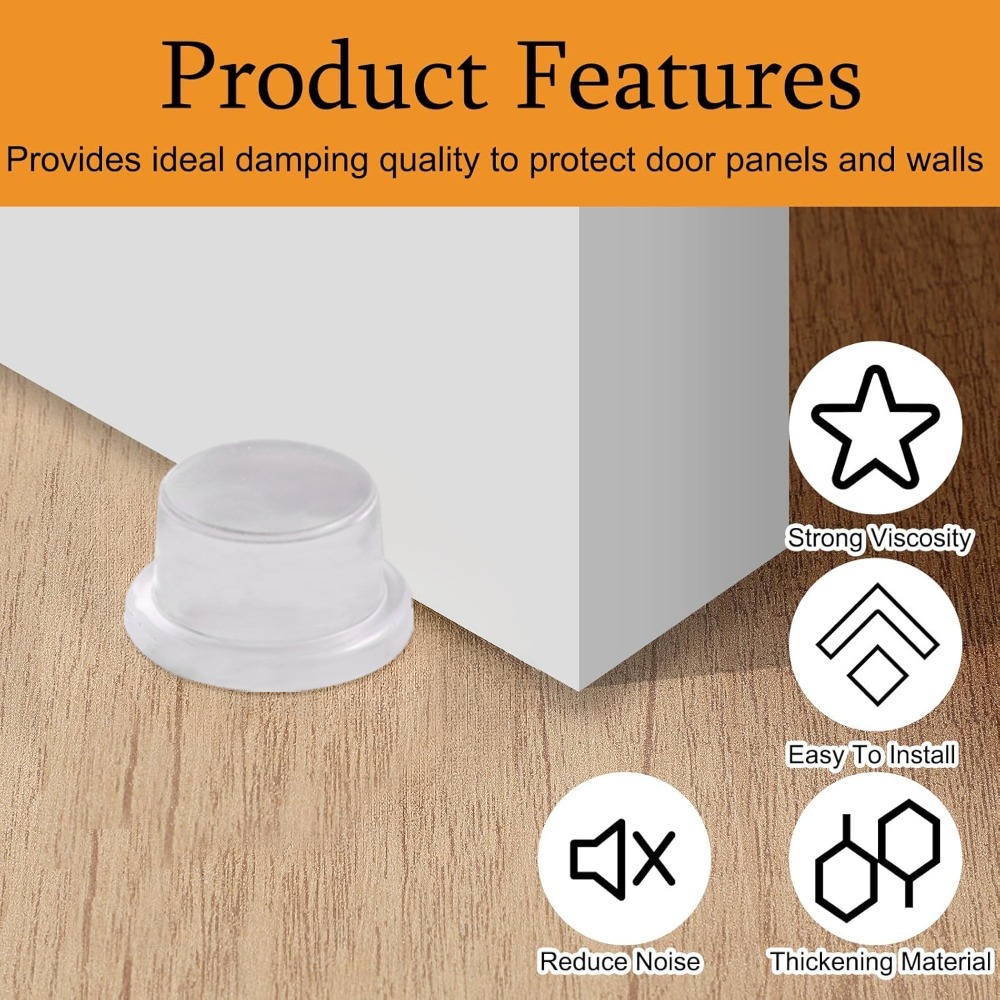 Rolha de porta de silicone pro - Door Stopper Rubber avaliação e preço